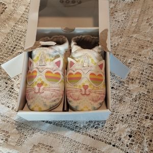 Robeez soft sole baby shoes Caticorn 18 to 24 months
